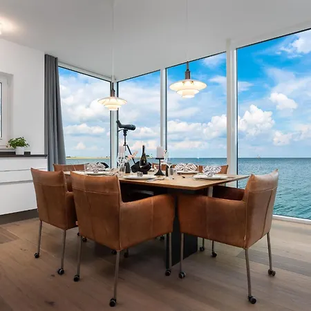 בית נופש Blue Horizon - Mit Freiem Meerblick Und Kaminofen *